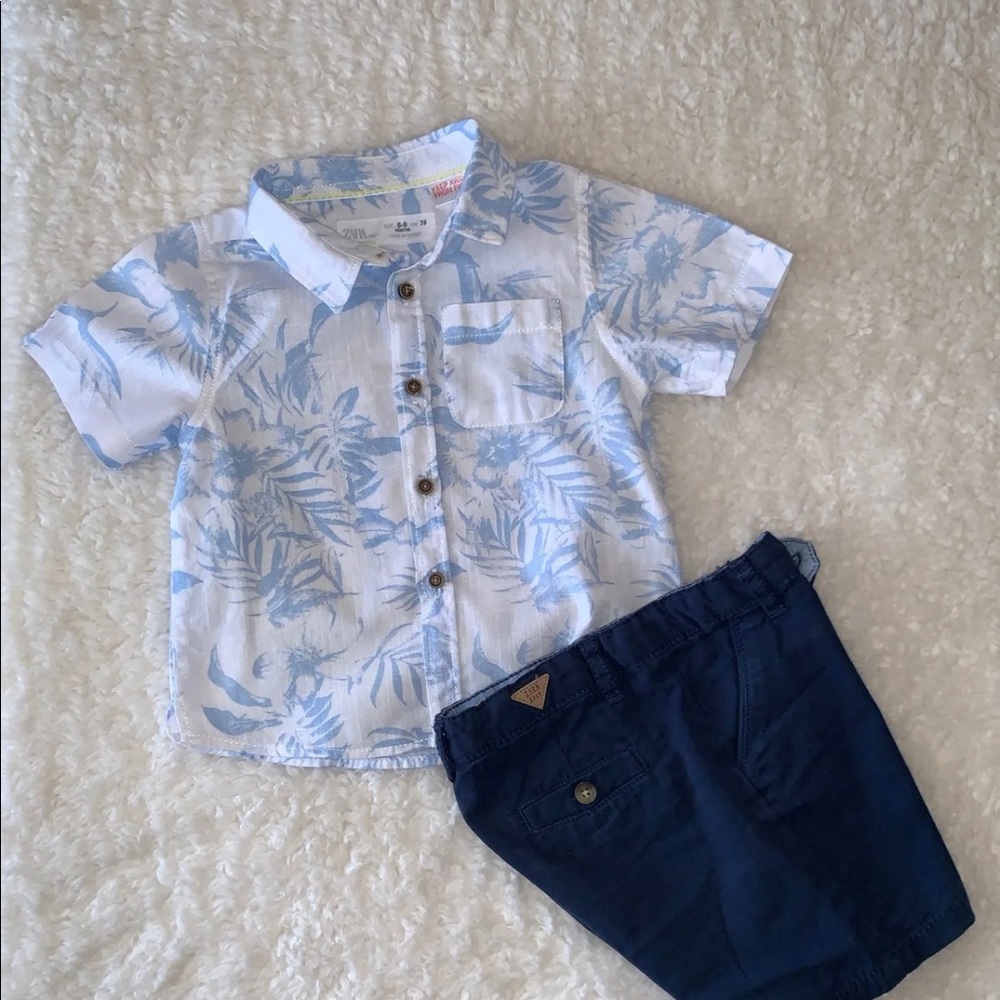 Zara baby boy outfit